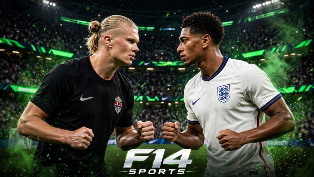 Noruega e Inglaterra em destaque antes do duelo Erling Haaland e Jude Bellingham Noruega e Inglaterra pelas quartas de final da Copa do Mundo de 2026.