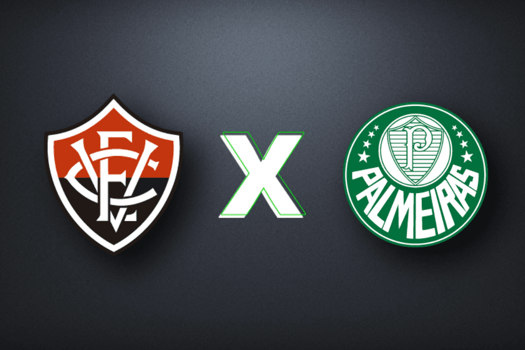 Palmeiras aproveita expulsões no 1º tempo, goleia o Vitória por 4 a 0 e sparta na liderança isolada da Série A