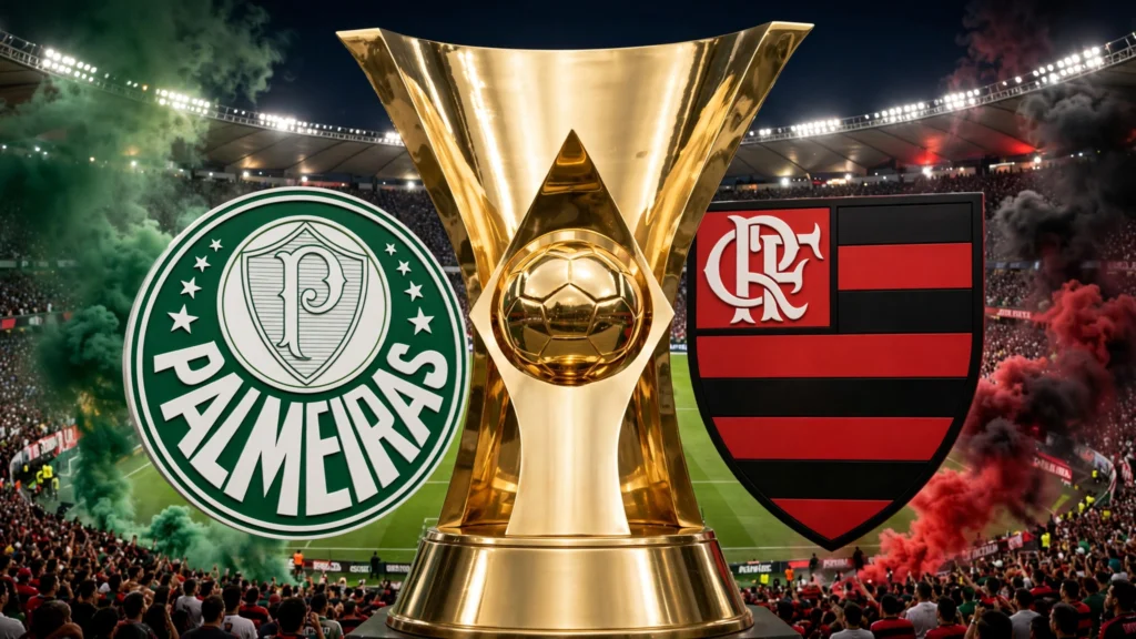 Palmeiras amplia vantagem sobre o Flamengo e nova projeção da UFMG revela como mudou a disputa pelo título do Brasileirão.