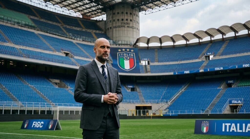 Guardiola na Itália: A Itália quer Pep Guardiola para revolucionar sua seleção. Entenda o plano da Azzurra para superar a crise, os nomes do Plano B e o futuro do futebol italiano.
Palavra-Chave Foco: Guardiola na Itália