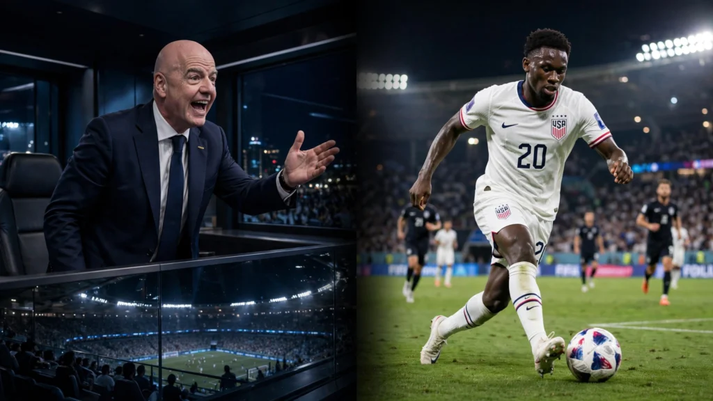 A pressão sobre Gianni Infantino aumenta após polêmicas na Copa do Mundo de 2026. Entenda por que dirigentes articulam uma Assembleia Extraordinária para discutir sua permanência na presidência da FIFA.
